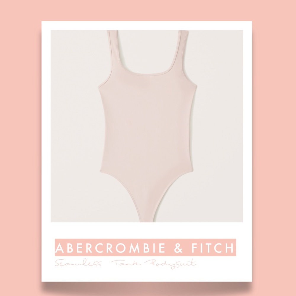 ABERCROMBIE & FITCH - Seamless Fabric Tank Bodysuit - NWT